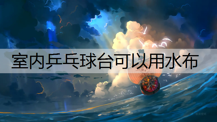 室内乒乓球台可以用水布