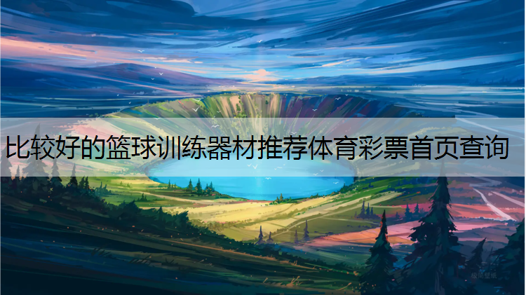 比较好的篮球训练器材推荐体育彩票首页查询