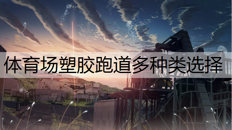 体育场塑胶跑道多种类选择